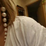 5.5″ LONG DANGLE PEARL SILVER EARRINGS FOR WOMEN 7