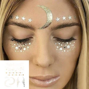 GOLD & SILVER FACE...
