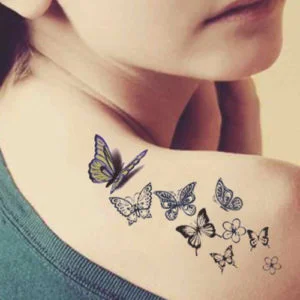 BUTTERFLY SWARM TATTOOS
