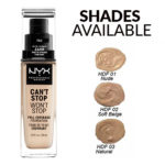NYX CAN’T STOP WON’T STOP FULL COVERAGE FOUNDATION 8