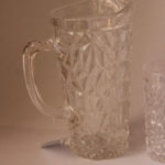 ICE CUBE DESIGN JUG WITH 6 GLASSES 5