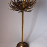 GOLDEN PALM TREE SHAPED CANDLE HOLDER 5