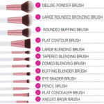 MARBLE LUXE 12 PIECE BRUSH SET BY BH COSMETICS 9