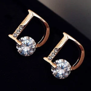 CHRISTIAN DIOR STUD EARRINGS