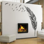 FLYING FEATHERS WALL STICKERS 6