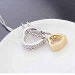 CRYSTAL HEART SHAPED NECKLACE 5