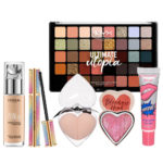 Loreal foundation NYX Palette Mascara highlighter 5