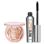Benefit Lip tints mascara and Huda Flora Highlighter 7