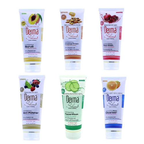 6pcs Whitening Face Wash Professional kit | Derma Shine 3
