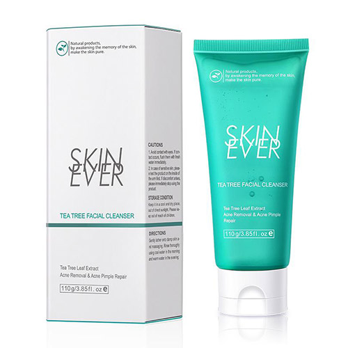 Tea tree acne treatment facial cleanser | SKIN EVER 3