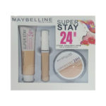 Maybelline 24H foundation concealer powder 6