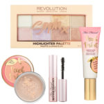 Too faced powder foundation Revolution Sophx highlighter mascara 5
