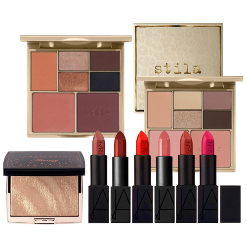 Anastasia highlighter Palette Nars lipstick 3
