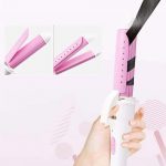 2 in 1 Hair Straightener and Curling Iron Clipper Wand 6