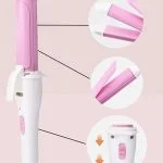 2 in 1 Hair Straightener and Curling Iron Clipper Wand 7