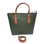 Charles and Keith Double Handle Ladies Tote Bag – Green 5