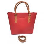 Charles and Keith Double Handle Ladies Tote Bag – RED 5