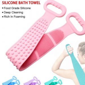 Silicon Body Scrubber and Body wash Belt