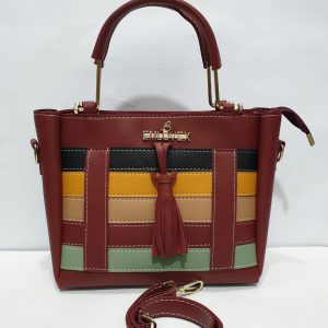 EMLOVEX Ladies handbags – MAROON