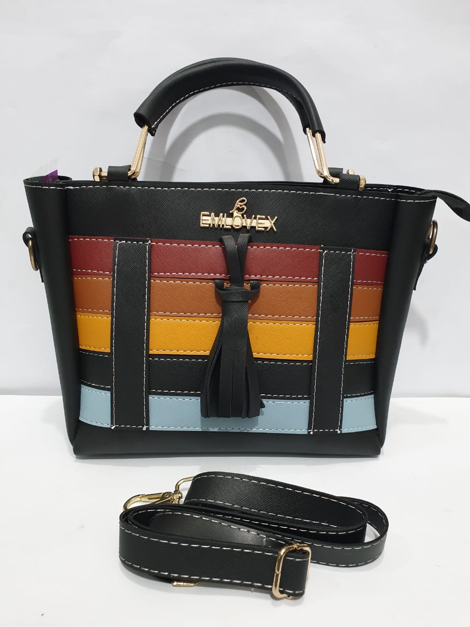 EMLOVEX Ladies handbags – BLACK 4