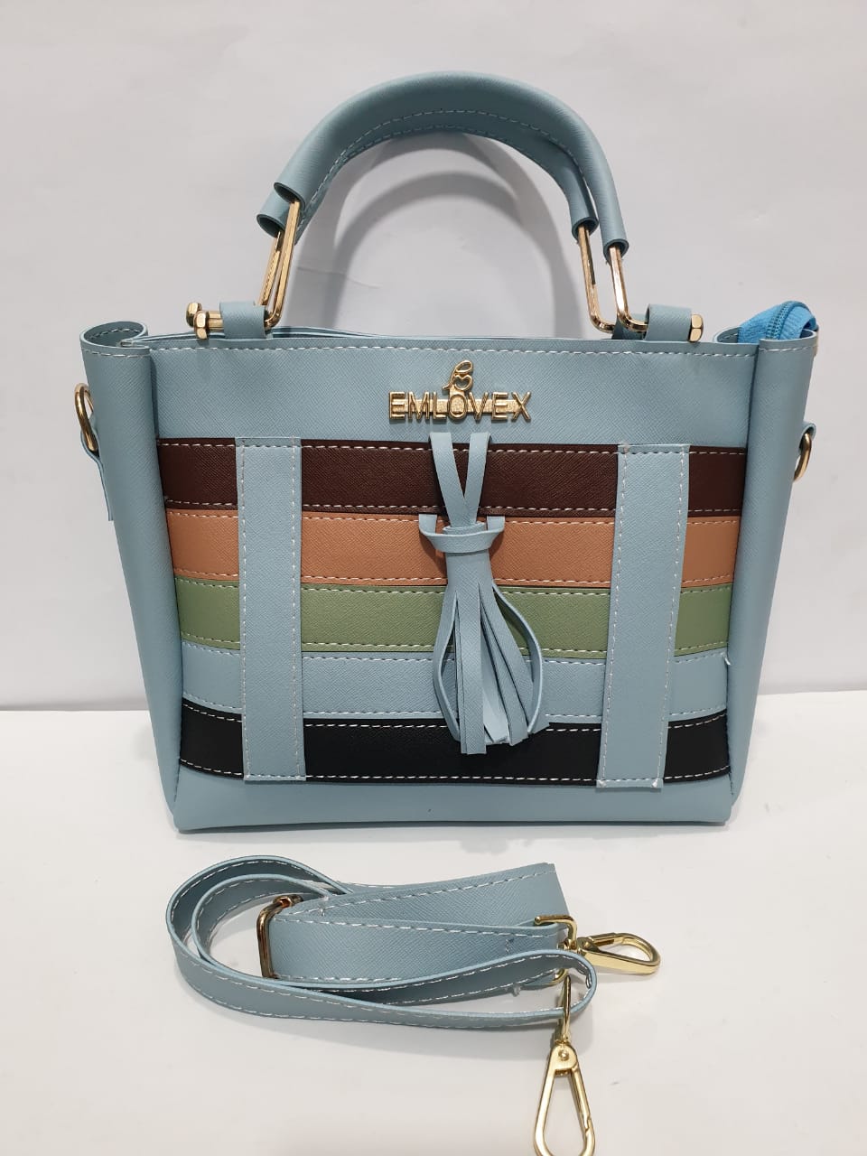 EMLOVEX Ladies handbags – SKY BLUE 3
