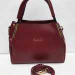 GUCCI Double Handle Ladies handbag – MAROON 5