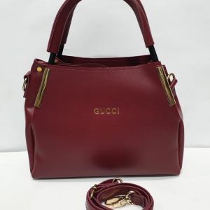 GUCCI Double Handle Ladies handbag – MAROON