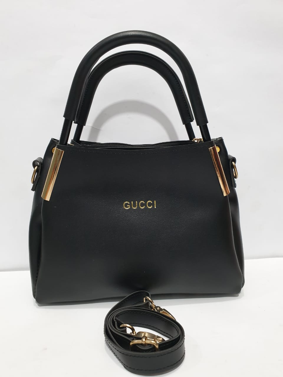 GUCCI Double Handle Ladies handbag – BLACK 3