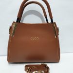 GUCCI Double Handle Ladies handbag – BROWN 5