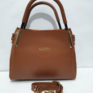 GUCCI Double Handle Ladies handbag – BROWN