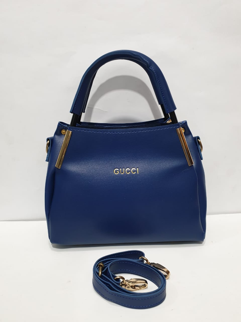 Charles and Keith Double Handle Ladies Tote Bag – BLUE 2