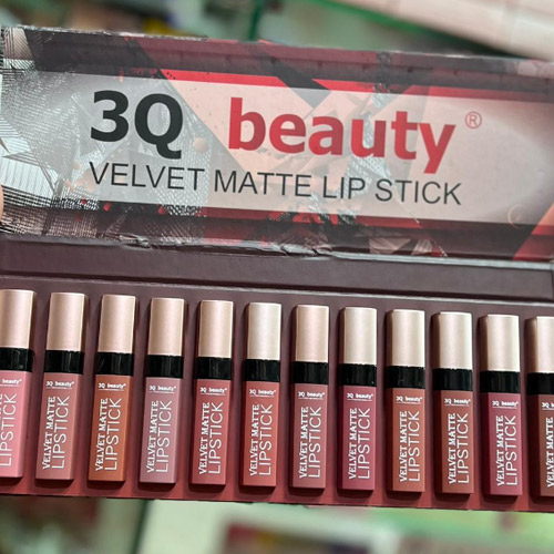 Velvet Matte Nude Look Lip gloss – set of 12 | 3Q Beauty 2