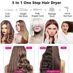 5 in 1 Hot Air Hair Brush Styler Set | One step 6