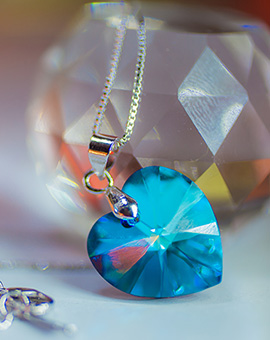Swarovski pure crystal heart pendant necklace 4