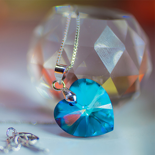 Swarovski pure crystal heart pendant necklace 8